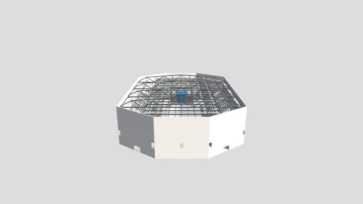 Šiaulių Arena 3D Model