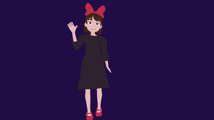 Kiki 3D Model
