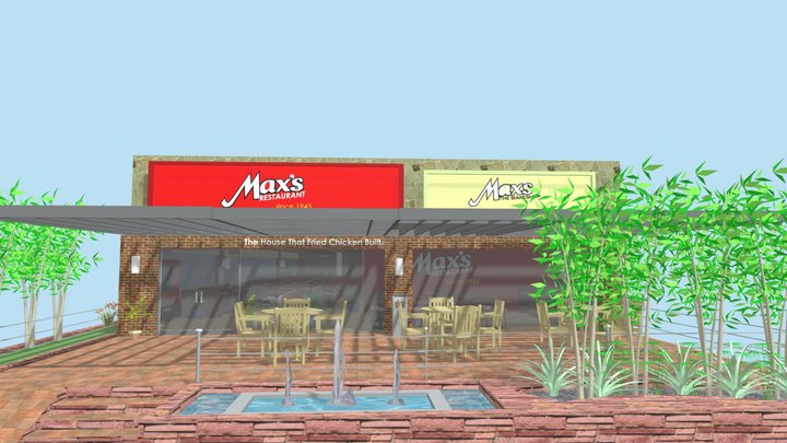 max's restaurant – Modelo 3D gratuito STL