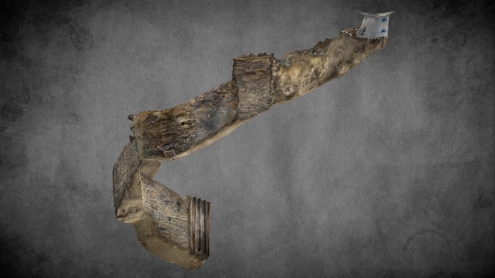 Erdstall im Waldviertel - neues Endstück – Gratis 3D-model STL