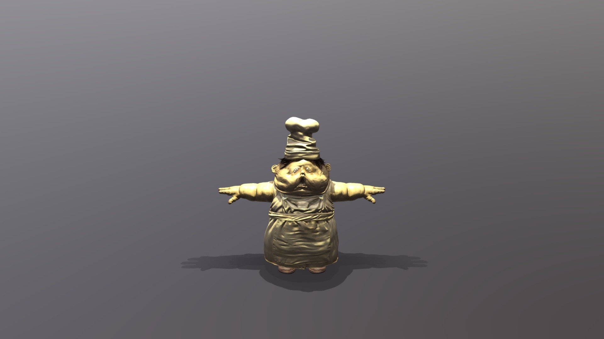 Chef - Download Free 3D Model By Jacky0723lincy0723 [74ced12] - Sketchfab