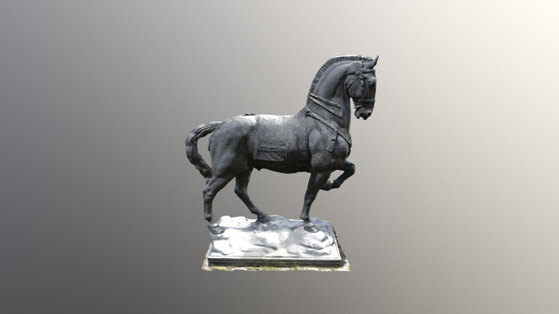 Le cheval sans le cavalier by Bourdelle