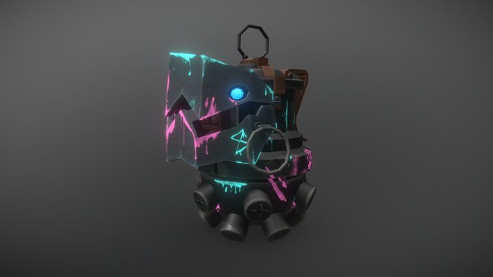 jinx Grenade 3D Model