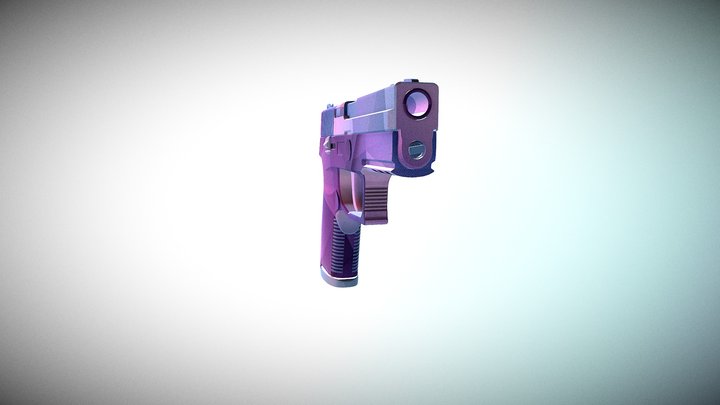 P250 - Polygon 3D Model