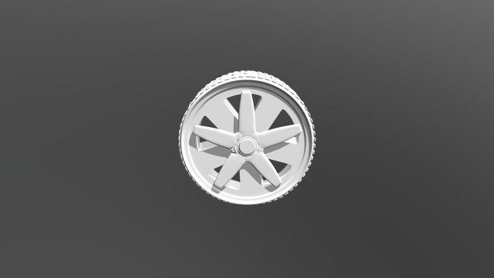Wheel Modifier Exercise 3D Model