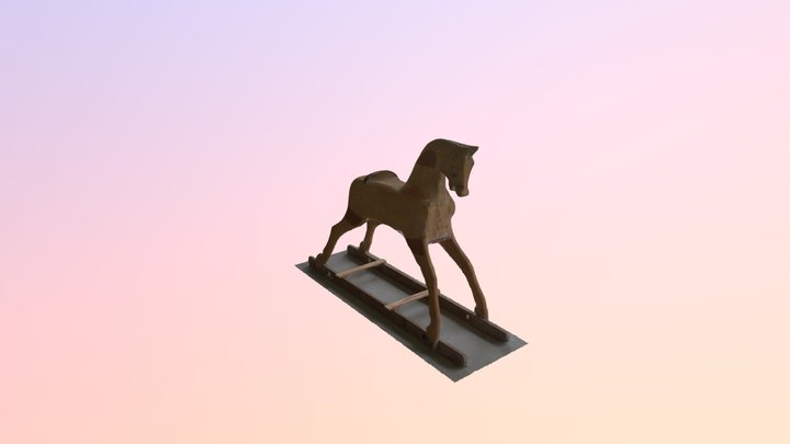 Rocking Horse Mens Shed 3D Model
