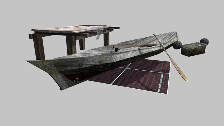 DAE 5 Finished props - By the ocean 3D Model