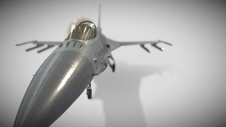 F-16 NL FF version NATO Standard 3D Model