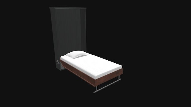Murphy Bed Puzzle 3D Model