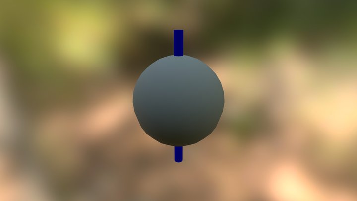 Esfera Cilindro Traslacion 2 3D Model