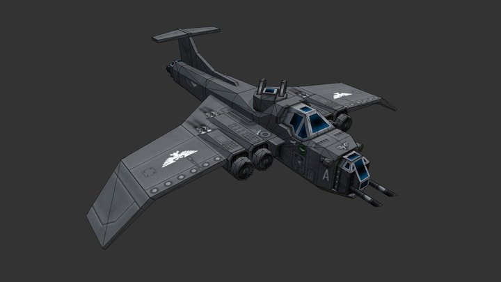 Marauder Bomber 3D Model
