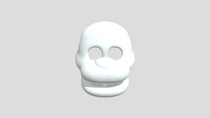 Free Realistic freddy mask 3D Model