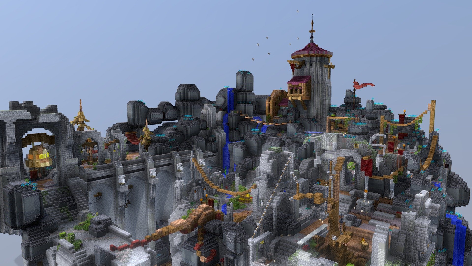 Dungeon Town - Buy Royalty Free 3D model by BreadBuilds [74d64ac ...