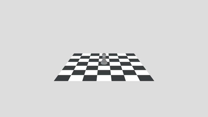 Chess Piece – 3D Model | Single Chess Figure