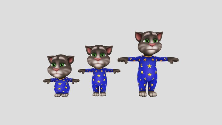 MTT - Pajama Tom 3D Model
