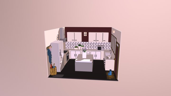 The Kitchen 3D Model