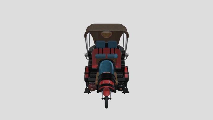 tuktuk _new_Low_fbx 3D Model