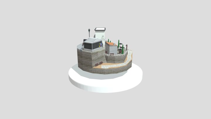 1DAE11 Vermant Tim Cityscene 3D Model