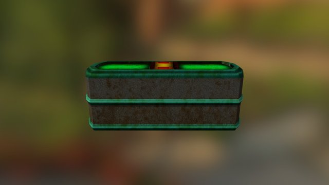 Weapons Cache 3D Model