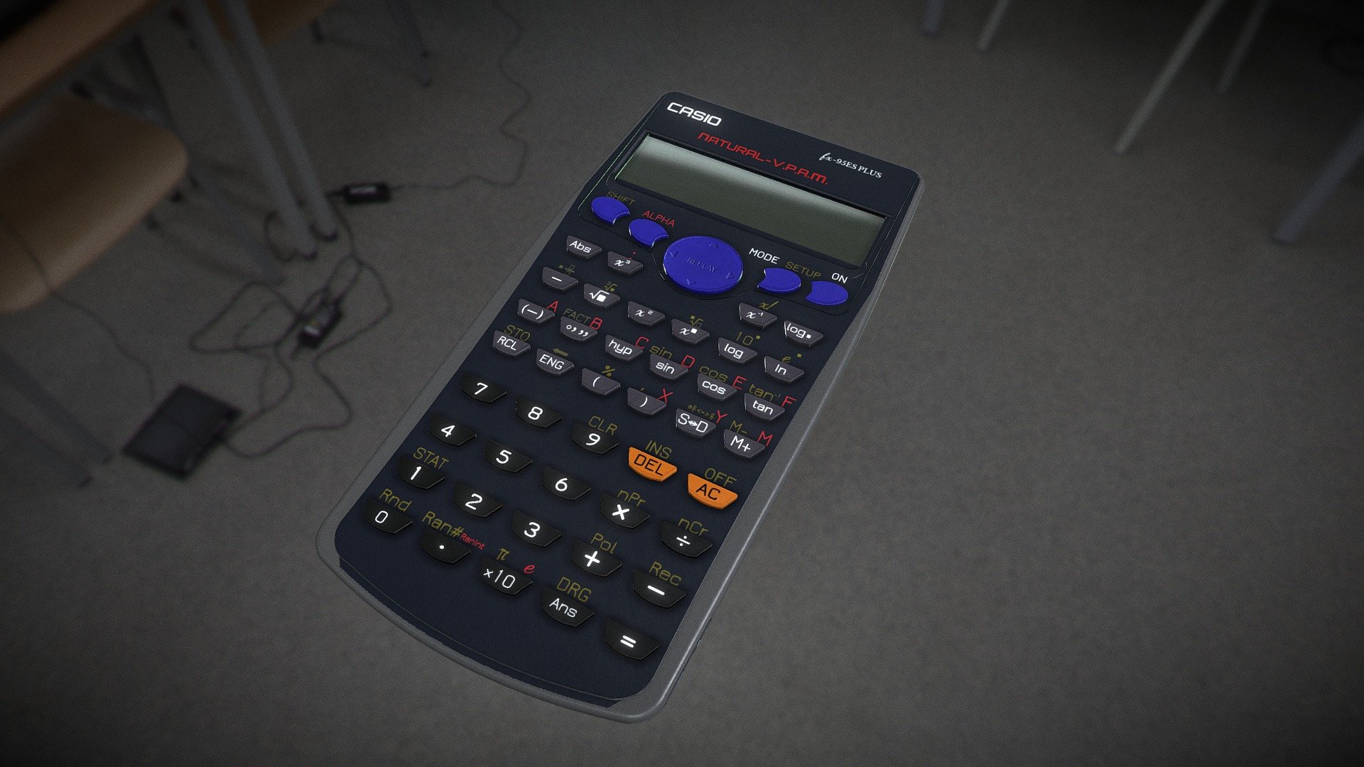 CASIO Advanced Calculator Download Free 3D Model By Amine Elouneg