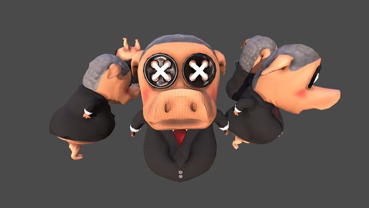 Brayan Rodriguez :: 3er Corte 3D Model