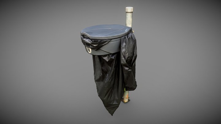 Trash Plastic Bag 3D Model