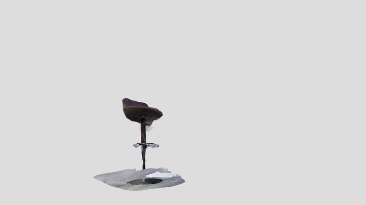 T110_ChairBrown 3D Model