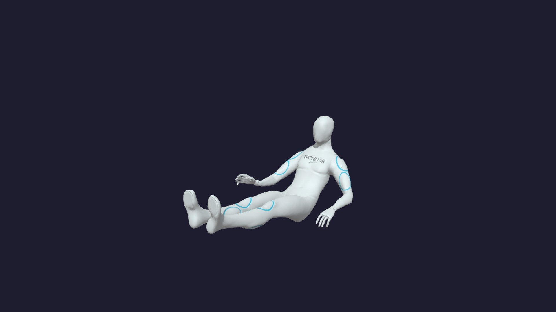 Sitting comfortable — Sketchfab embed 3D viewer