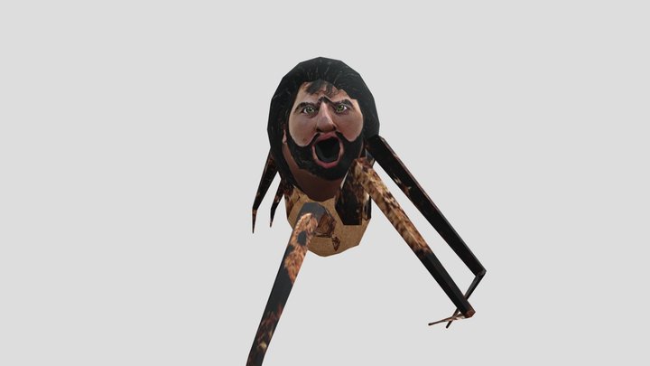 Granny Turkey Mod Remake | Spider Recep 3D Model