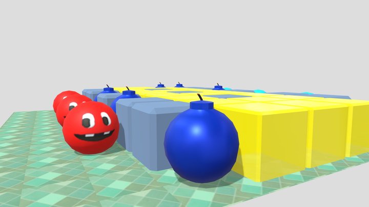 Minbo&Bomb 3D Model