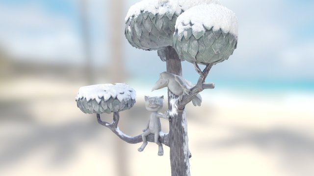 Россия_Воронеж_Памятник Котенку с улицы Лизюкова 3D Model