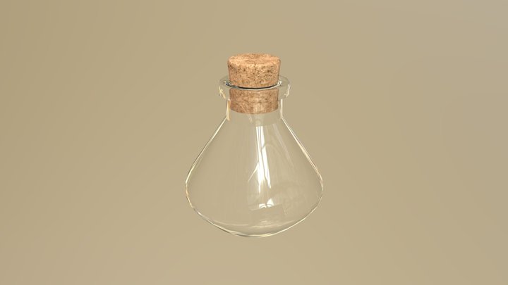 Jar_01_Clear 3D Model