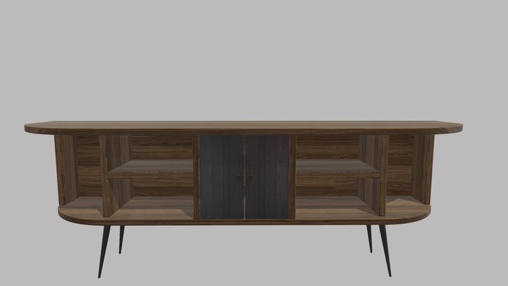 MUEBLE PARA TV 3D Model