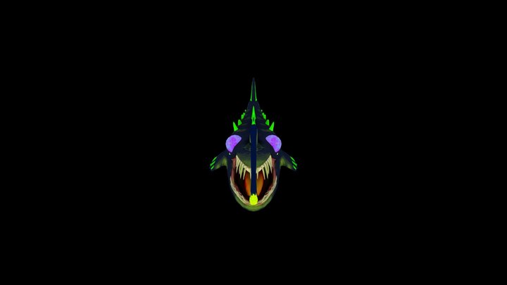 Weird Fishy 3D Model