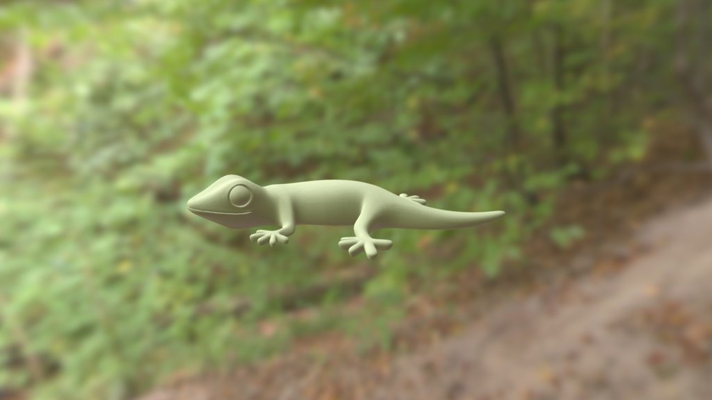 Gekon - Gecko - 3D model by NeoPops [74de6c5] - Sketchfab