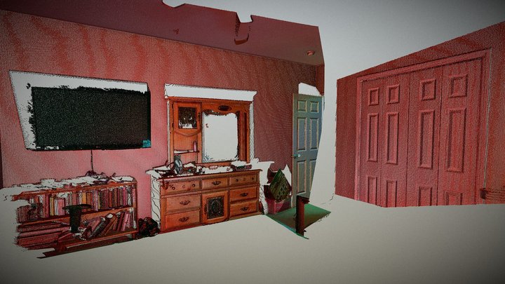 Room - Laser Scanned 3D Model