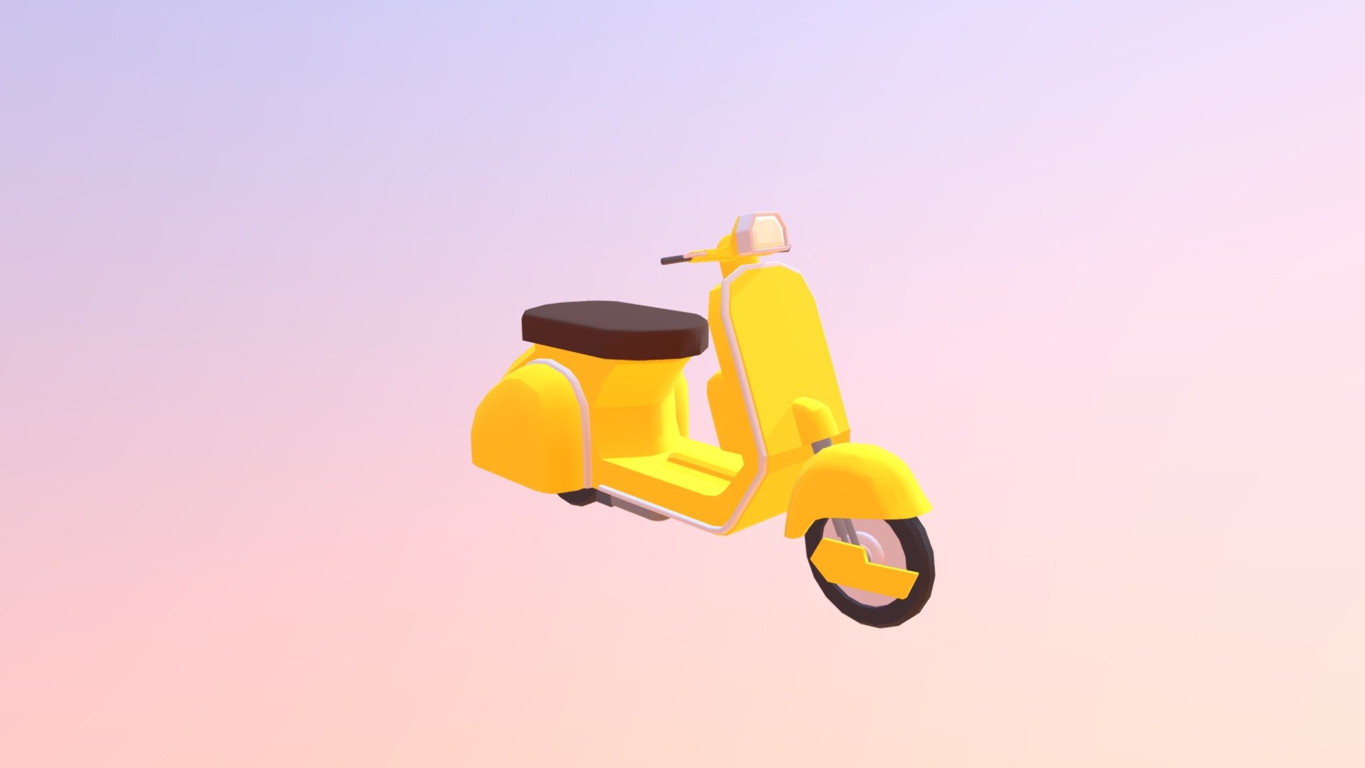 Vespa Super Sport 180 — Sketchfab embed 3D viewer