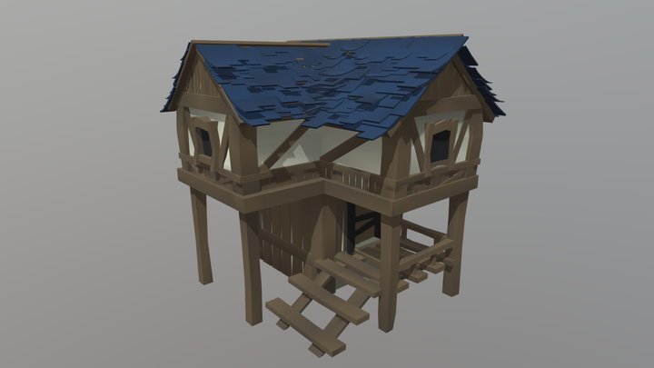 Cabin 3D Model