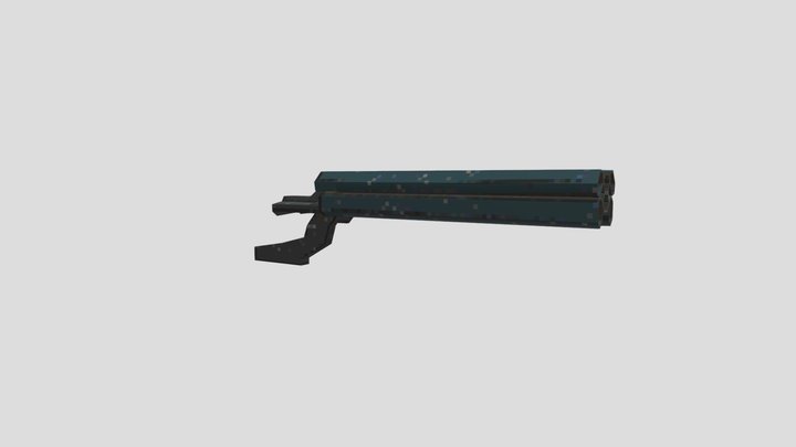 ShotgunBlockOut 3D Model