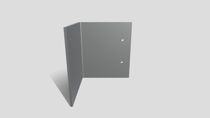 Уголок 10мм 3D Model