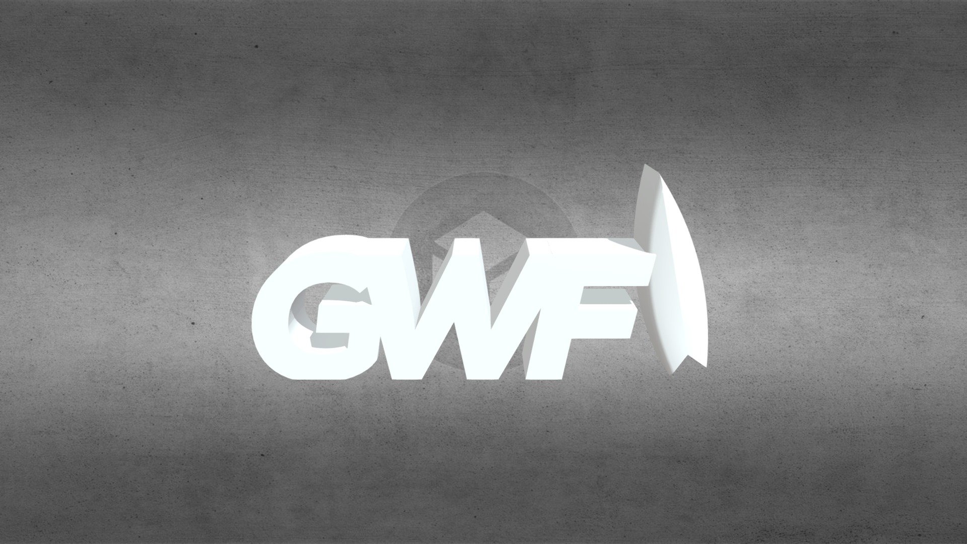 Logo3D GWF - Download Free 3D model by nekhho [74e1d0c] - Sketchfab