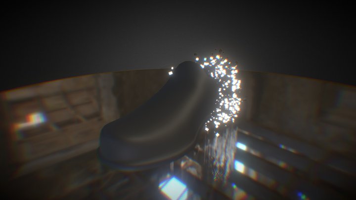 Shoe AD Promo - Using Maya FX 3D Model