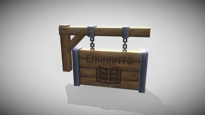 Enchants Sign 3D Model