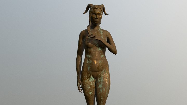 Statue of Lilith 3D Model