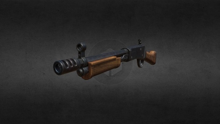 Ubermann rifle – Free 3D Model STL