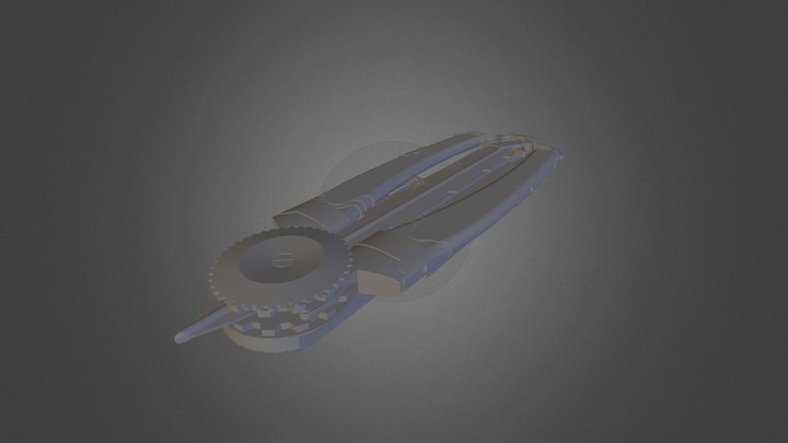 Phantom blade replica, CrossBow part 3D Model