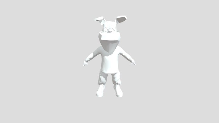 Гена из 5 ночей с тимохой с анимацией  стояния 3D Model