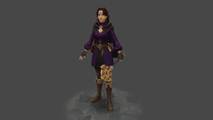 Evdokia 3D Model