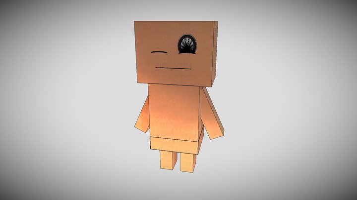 Robot Caja 3D Model