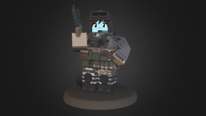 Pento's Classic Throwback Gear 3D Model